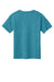 Gildan 64000B Youth Softstyle Short Sleeve Crewneck T-Shirt Heather Galapagos Blue Flat Back