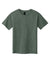 Gildan 64000B Youth Softstyle Short Sleeve Crewneck T-Shirt Heather Military Green Flat Front