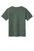 Gildan 64000B Youth Softstyle Short Sleeve Crewneck T-Shirt Heather Military Green Flat Back