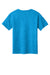 Gildan 64000B Youth Softstyle Short Sleeve Crewneck T-Shirt Heather Sapphire Blue Flat Back
