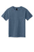 Gildan 64000B Youth Softstyle Short Sleeve Crewneck T-Shirt Heather Indigo Blue Flat Front