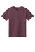 Gildan 64000B Youth Softstyle Short Sleeve Crewneck T-Shirt Heather Maroon Flat Front