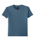 Gildan 64000B Youth Softstyle Short Sleeve Crewneck T-Shirt Indigo Blue Flat Front
