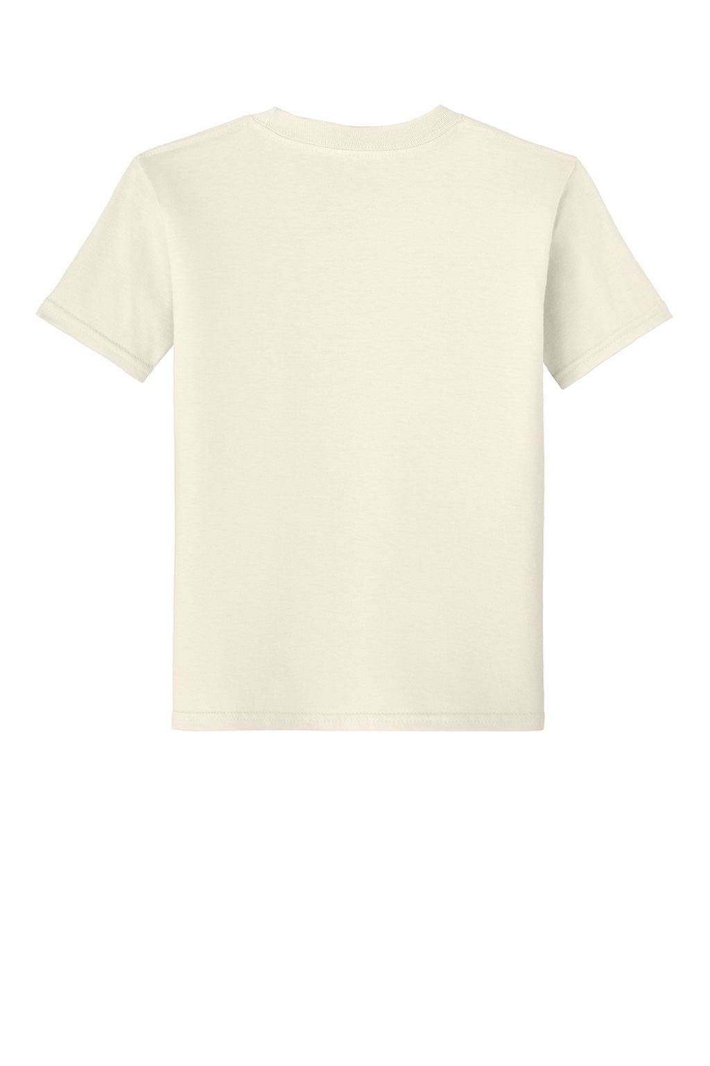 Gildan 64000B Youth Softstyle Short Sleeve Crewneck T-Shirt Natural Flat Back