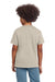 Gildan 64000B Youth Softstyle Short Sleeve Crewneck T-Shirt Sand Model Back