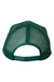 Valucap Hats 8804H Mens 5 Panel Snapback Trucker Hat Forest Green Flat Back