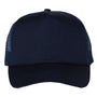 Valucap Hats Mens 5 Panel Snapback Trucker Hat - Navy Blue
