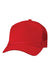 Valucap Hats 8804H Mens 5 Panel Snapback Trucker Hat Red Flat Front