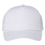 Valucap Hats Mens 5 Panel Snapback Trucker Hat - White