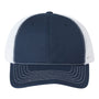 Classic Caps Mens USA Made Snapback Trucker Hat - Navy Blue/White - NEW