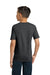 Jerzees 29B/29BR Youth Dri-Power Moisture Wicking Short Sleeve Crewneck T-Shirt Heather Black Model Back