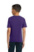 Jerzees 29B/29BR Youth Dri-Power Moisture Wicking Short Sleeve Crewneck T-Shirt Deep Purple Model Back