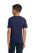 Jerzees 29B/29BR Youth Dri-Power Moisture Wicking Short Sleeve Crewneck T-Shirt Navy Blue Model Back