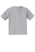 Jerzees 29B/29BR Youth Dri-Power Moisture Wicking Short Sleeve Crewneck T-Shirt Heather Grey Flat Back