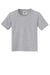 Jerzees 29B/29BR Youth Dri-Power Moisture Wicking Short Sleeve Crewneck T-Shirt Heather Grey Flat Front