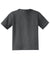 Jerzees 29B/29BR Youth Dri-Power Moisture Wicking Short Sleeve Crewneck T-Shirt Heather Black Flat Back