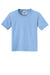 Jerzees 29B/29BR Youth Dri-Power Moisture Wicking Short Sleeve Crewneck T-Shirt Light Blue Flat Front