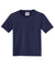 Jerzees 29B/29BR Youth Dri-Power Moisture Wicking Short Sleeve Crewneck T-Shirt Navy Blue Flat Front