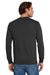 Jerzees 29LS/29LSR Mens Dri-Power Moisture Wicking Long Sleeve Crewneck T-Shirt Black Model Back