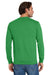 Jerzees 29LS/29LSR Mens Dri-Power Moisture Wicking Long Sleeve Crewneck T-Shirt Kelly Green Model Back