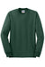 Jerzees 29LS/29LSR Mens Dri-Power Moisture Wicking Long Sleeve Crewneck T-Shirt Forest Green Flat Front
