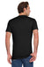 Jerzees 29MP/29MPR Mens Dri-Power Moisture Wicking Short Sleeve Crewneck T-Shirt w/ Pocket Black Model Back