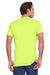 Jerzees 29MP/29MPR Mens Dri-Power Moisture Wicking Short Sleeve Crewneck T-Shirt w/ Pocket Safety Green Model Back