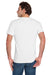 Jerzees 29MP/29MPR Mens Dri-Power Moisture Wicking Short Sleeve Crewneck T-Shirt w/ Pocket White Model Back