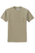 Jerzees 29MP/29MPR Mens Dri-Power Moisture Wicking Short Sleeve Crewneck T-Shirt w/ Pocket Khaki Flat Front