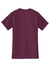 Jerzees 29MP/29MPR Mens Dri-Power Moisture Wicking Short Sleeve Crewneck T-Shirt w/ Pocket Maroon Flat Back