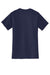 Jerzees 29MP/29MPR Mens Dri-Power Moisture Wicking Short Sleeve Crewneck T-Shirt w/ Pocket Navy Blue Flat Back