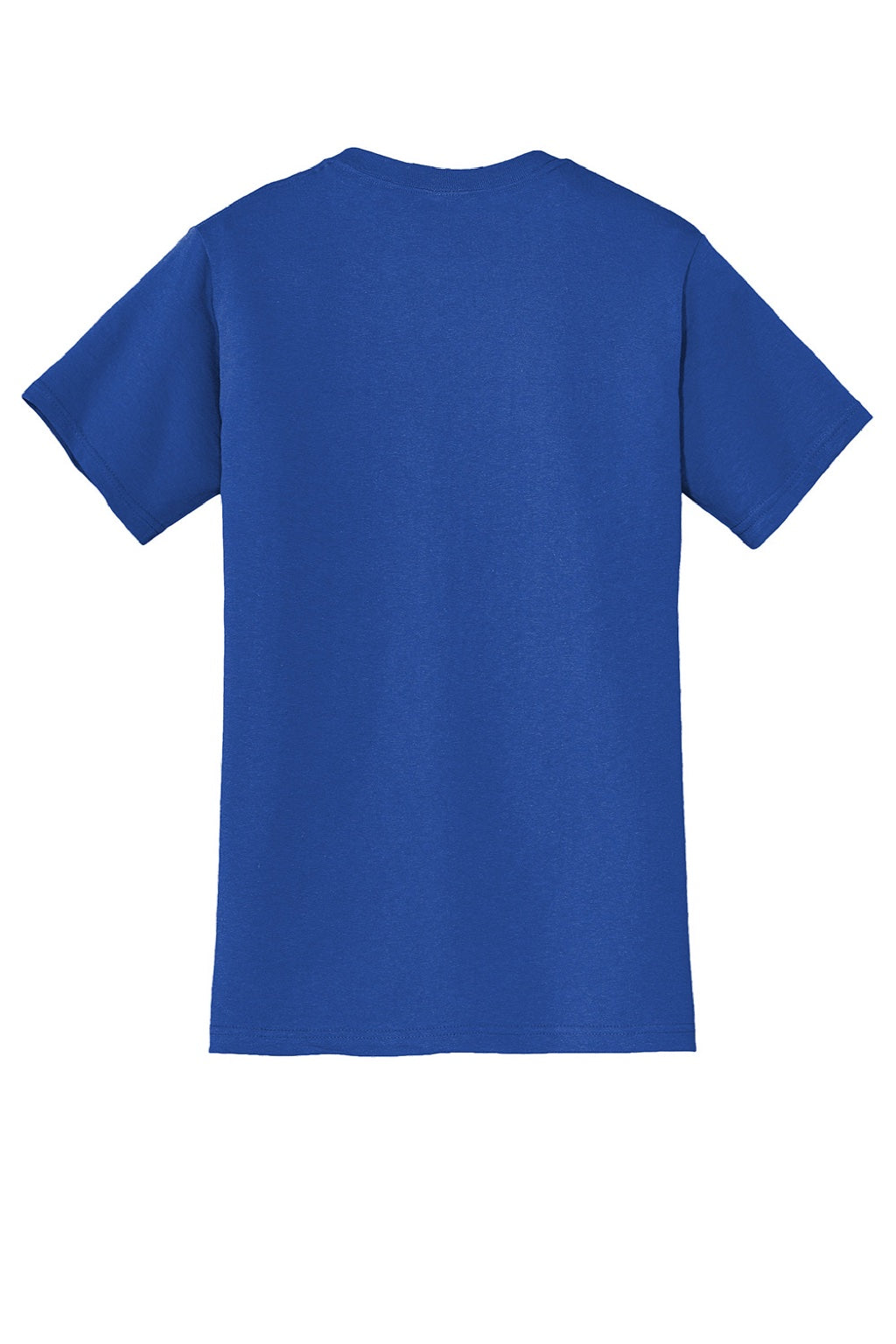 Jerzees 29MP/29MPR Mens Dri-Power Moisture Wicking Short Sleeve Crewneck T-Shirt w/ Pocket Royal Blue Flat Back