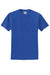 Jerzees 29MP/29MPR Mens Dri-Power Moisture Wicking Short Sleeve Crewneck T-Shirt w/ Pocket Royal Blue Flat Front