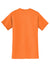 Jerzees 29MP/29MPR Mens Dri-Power Moisture Wicking Short Sleeve Crewneck T-Shirt w/ Pocket Safety Orange Flat Back
