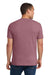 Jerzees 29M/29MR/29MT Mens Dri-Power Moisture Wicking Short Sleeve Crewneck T-Shirt Vintage Heather Maroon Model Back