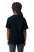 Gildan 3000B Womens Short Sleeve Crewneck T-Shirt Black Model Back