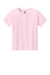 Gildan 3000B Womens Short Sleeve Crewneck T-Shirt Light Pink Flat Front