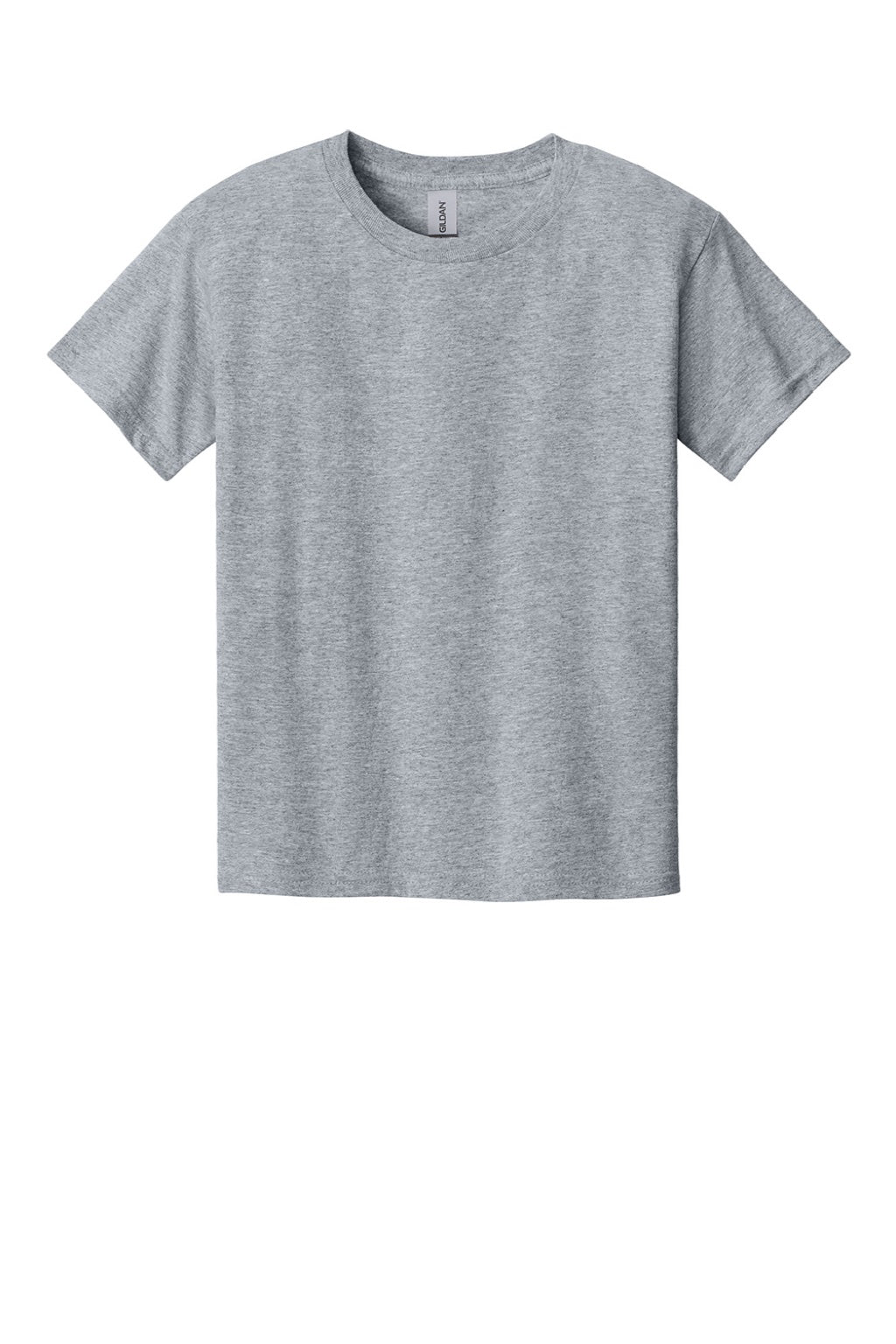 Gildan 3000B Womens Short Sleeve Crewneck T-Shirt Sport Grey Flat Front