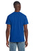 Gildan 3000 Mens Short Sleeve Crewneck T-Shirt Royal Blue Model Back