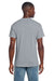 Gildan 3000 Mens Short Sleeve Crewneck T-Shirt Sport Grey Model Back