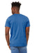 Bella + Canvas BC3001/3001C Mens Jersey Short Sleeve Crewneck T-Shirt Columbia Blue Model Back