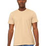Bella + Canvas Mens Jersey Short Sleeve Crewneck T-Shirt - Sand Dune