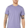Bella + Canvas Mens Jersey Short Sleeve Crewneck T-Shirt - Dark Lavender Purple