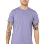 Bella + Canvas Mens Jersey Short Sleeve Crewneck T-Shirt - Dark Lavender Purple