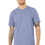 Bella + Canvas Mens Jersey Short Sleeve Crewneck T-Shirt - Lavender Blue