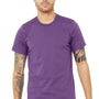 Bella + Canvas Mens Jersey Short Sleeve Crewneck T-Shirt - Royal Purple