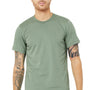 Bella + Canvas Mens Jersey Short Sleeve Crewneck T-Shirt - Sage Green