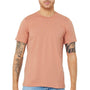 Bella + Canvas Mens Jersey Short Sleeve Crewneck T-Shirt - Terracotta