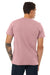 Bella + Canvas BC3001/3001 Mens Jersey Short Sleeve Crewneck T-Shirt Orchid Model Back