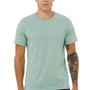 Bella + Canvas Mens Jersey Short Sleeve Crewneck T-Shirt - Dusty Blue